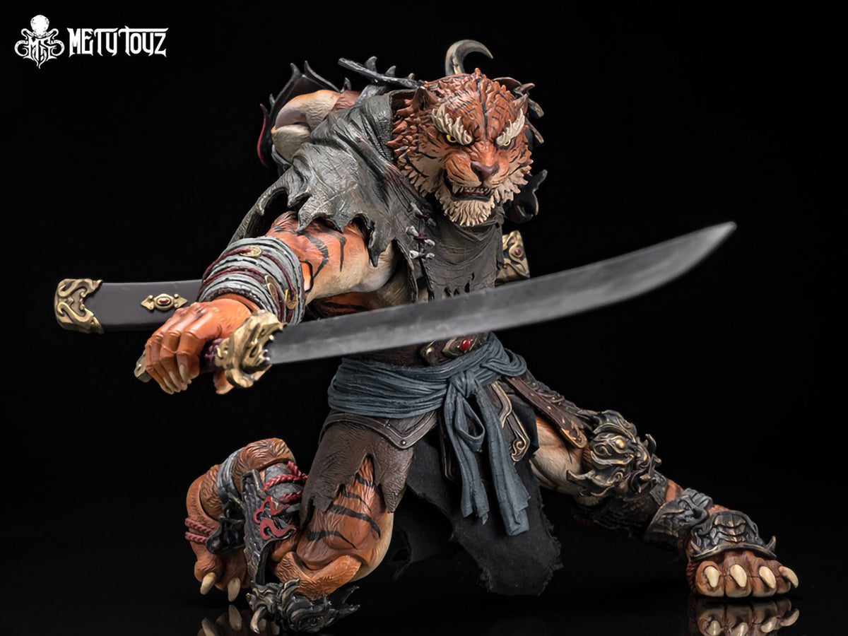 Tiger Vanguard 1/10 Scale Action Figure Figurine Adventurer's World Mety toyz