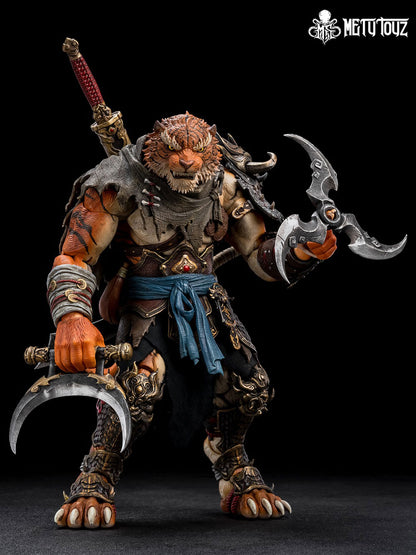 Tiger Vanguard 1/10 Scale Action Figure Figurine Adventurer's World Mety toyz