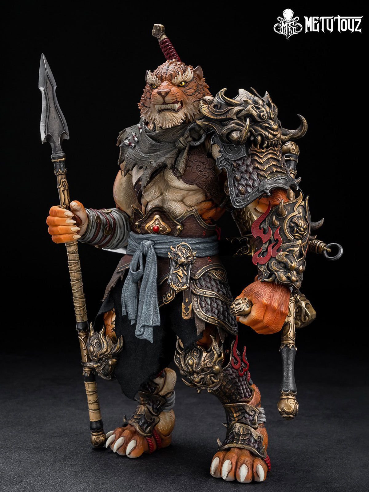 Tiger Vanguard 1/10 Scale Action Figure Figurine Adventurer's World Mety toyz