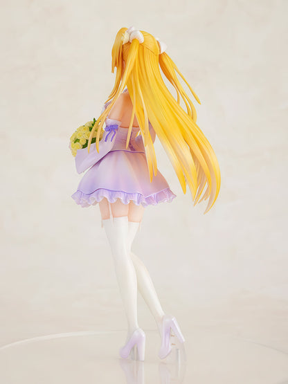 To Love Ru Yami Wedding Dress 9.1in 1/7 Anime Figure PVC Statue Kadokawa NIB