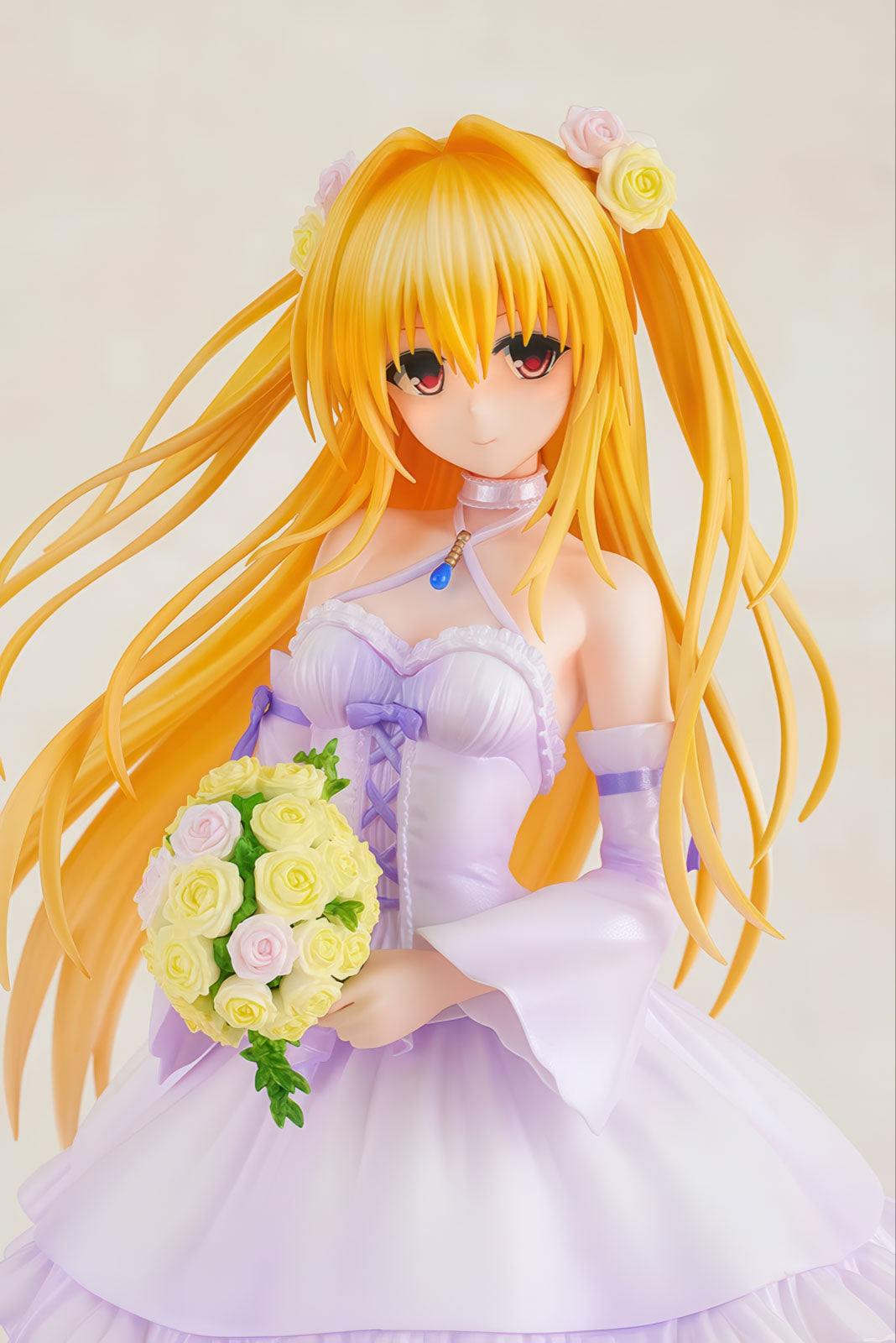 To Love Ru Yami Wedding Dress 9.1in 1/7 Anime Figure PVC Statue Kadokawa NIB
