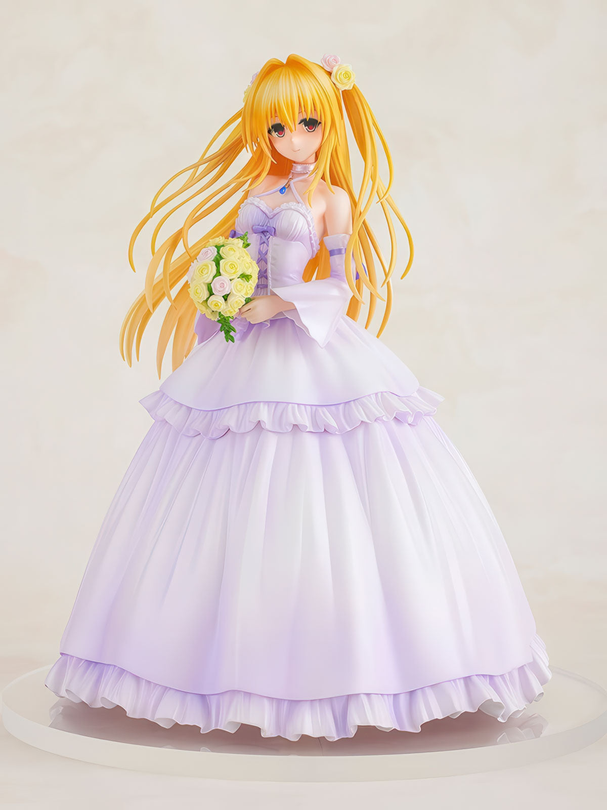 To Love Ru Yami Wedding Dress 9.1in 1/7 Anime Figure PVC Statue Kadokawa NIB