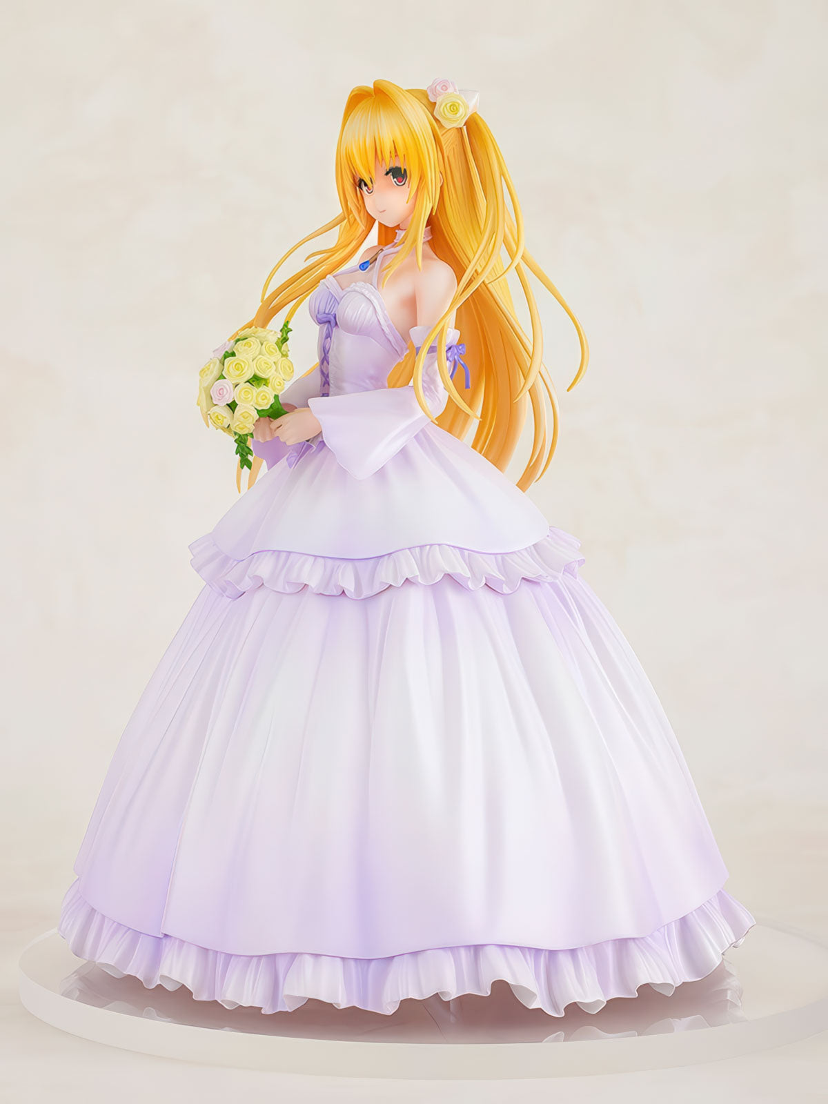 To Love Ru Yami Wedding Dress 9.1in 1/7 Anime Figure PVC Statue Kadokawa NIB