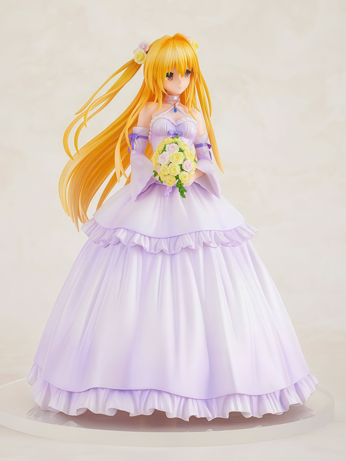 To Love Ru Yami Wedding Dress 9.1in 1/7 Anime Figure PVC Statue Kadokawa NIB