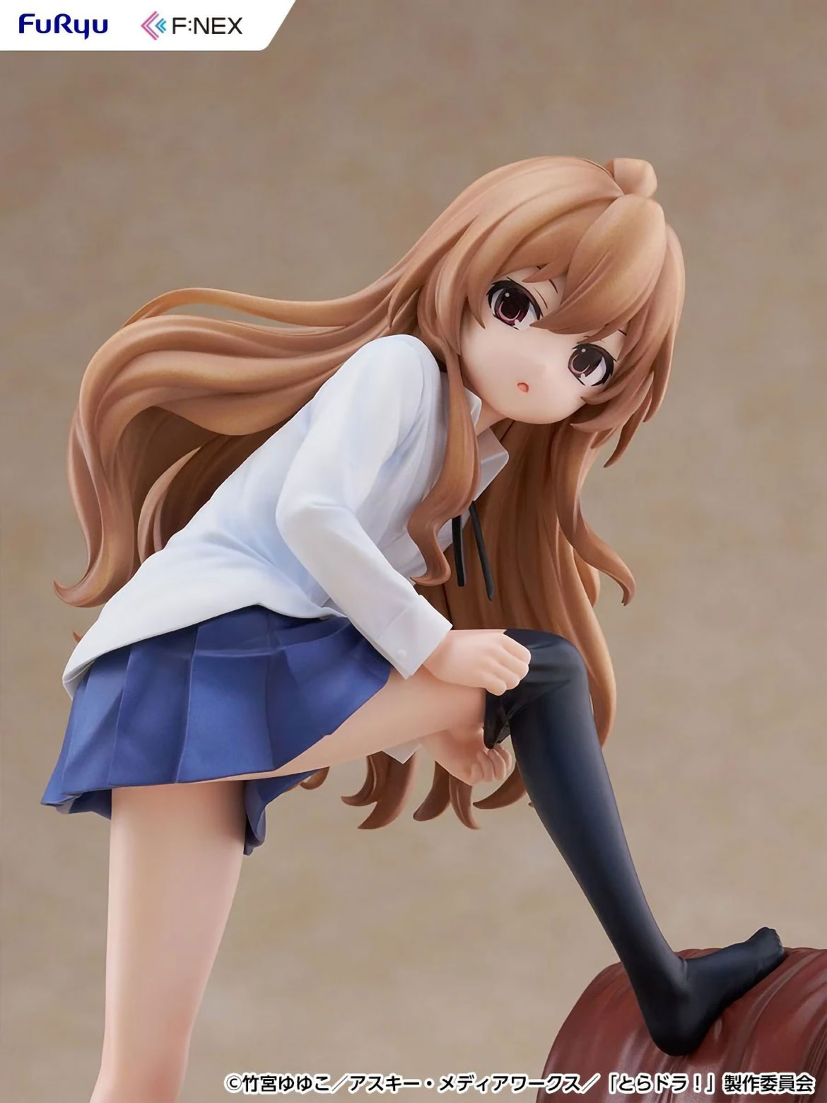 Toradora Taiga Aisaka 18 cm 1/7 Skala Anime PVC Figur F:NEX FuRyu Neu in OVP