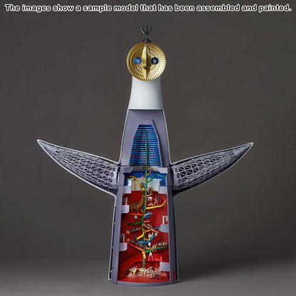 Tower of the Sun 14.2in 1/200 Scale Plastic Model Kit Kaiyodo NIB