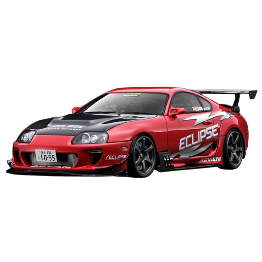 Toyota Supra RZ JZA80 ORIDO-STREET Ver.2 Red 1/18 Scale Resin Model Car Ignition