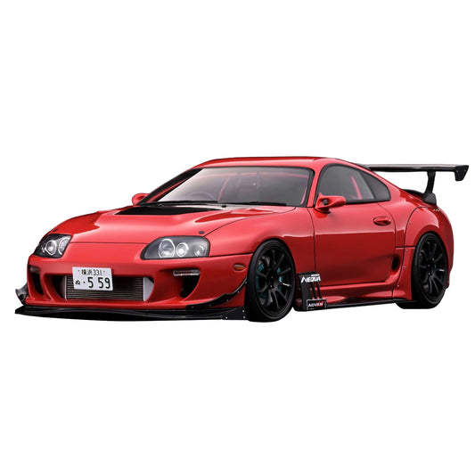 Toyota Supra RZ JZA80 ORIDO-STREET Ver. Red 1/18 Scale Resin Model Car Ignition