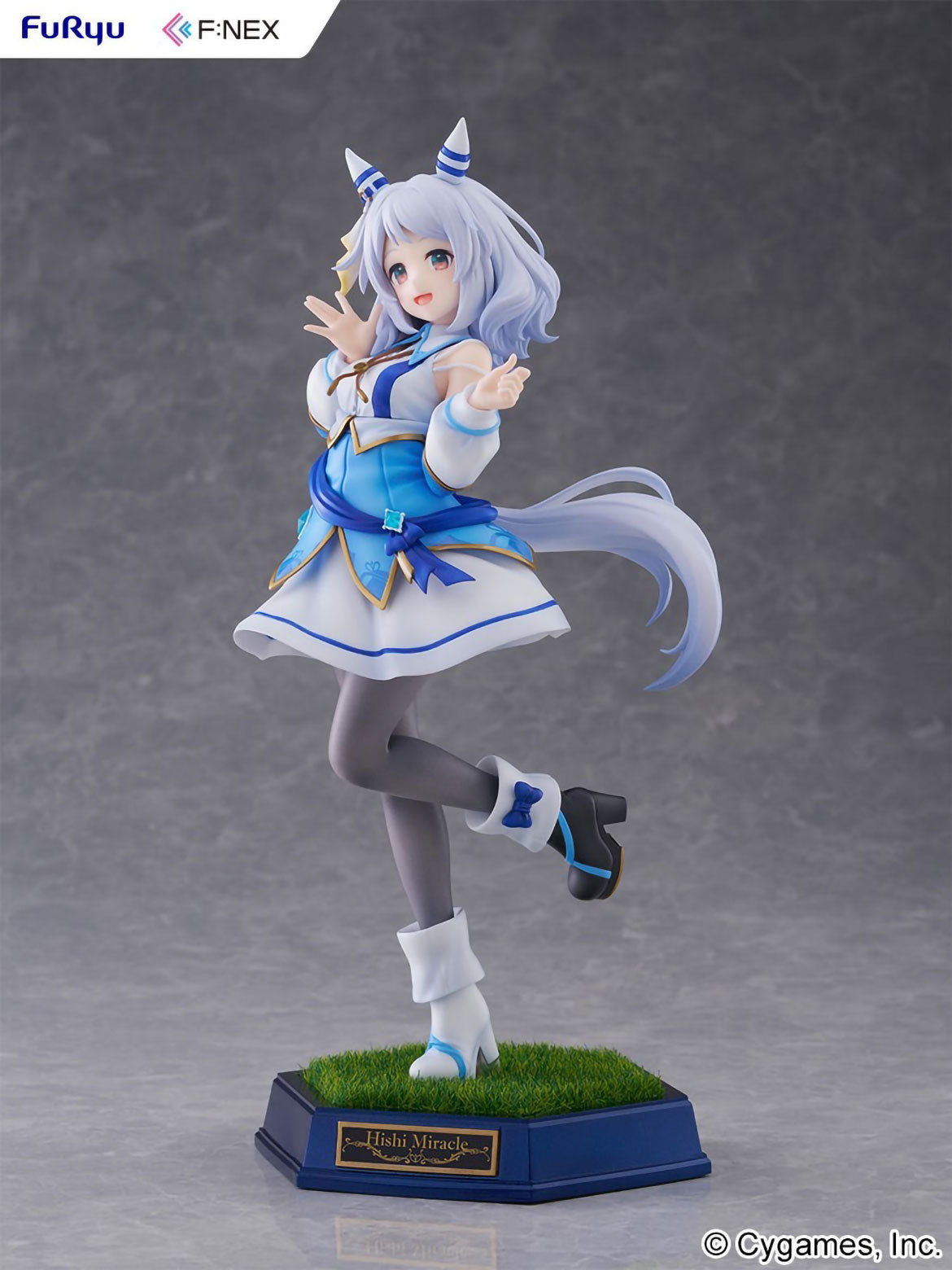 Umamusume Hishi Miracle 10in 1/7 Scale PVC Figure Figurine F:NEX FuRyu NIB