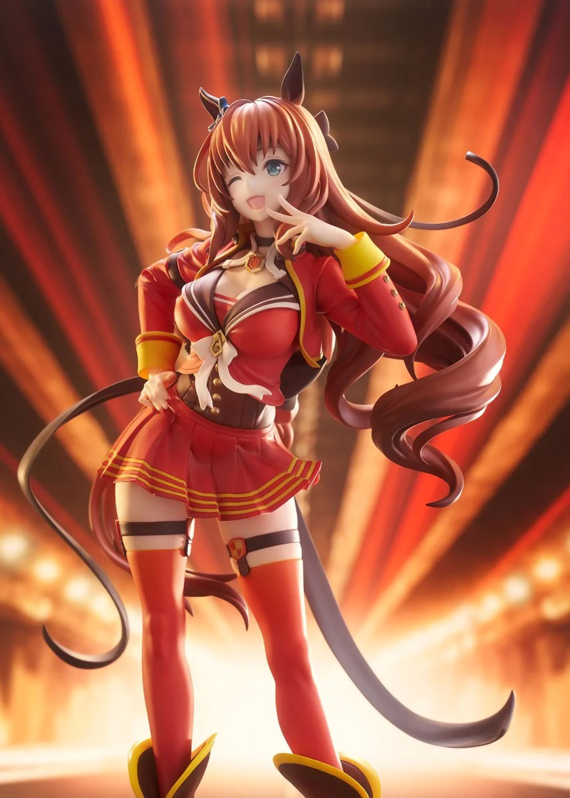 Umamusume Maruzensky Signature Racewear 1/7 Scale PVC Figure Figurine Claynel
