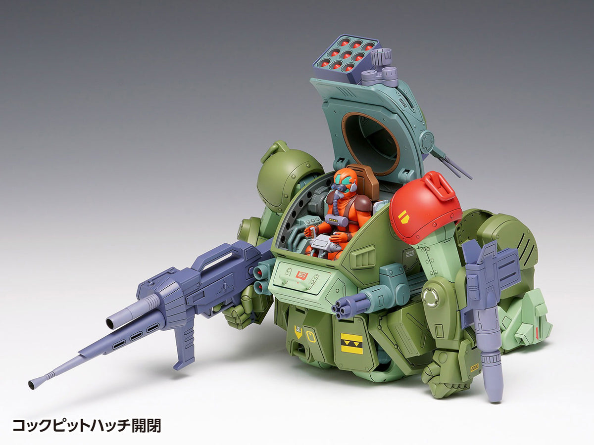 VOTOMS Scopedog Red Shoulder Custom 1/24 Scale Anime Plastic Model Kit Wave NIB