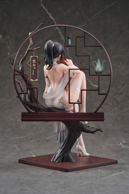 Xiami Chinese Dress Set of Black and White 10in 1/7 Figure PVC Statue Apex NIB