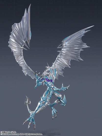 Yu-Gi-Oh! Stardust Dragon 20.8in Anime Action Figure S.H.MonsterArts Bandai NIB
