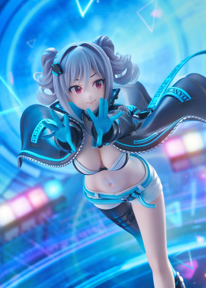 iM@S CG Dance Dance Dance Ranko Kanzaki + 1/7 Scale PVC Figure Figurine Wave NIB