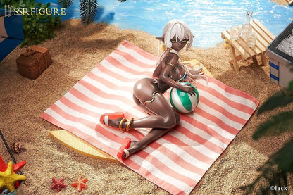 Schwarz Dunkelelfen Tänzerin Sommer 1/7 Scale Anime PVC Figur Figuren SSR FIGURE NIB